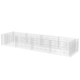Strat inaltat gabion, 360 x 90 x 50 cm, otel