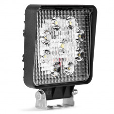 Proiector LED pentru Off-Road, ATV, SSV, culoare 6500K, LED FLOOD,, tensiune 9 - 36V, dimensiune, 110 x 110 mm