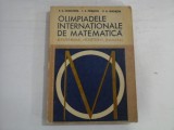 OLIMPIADELE INTERNATIONALE DE MATEMATICA - PROBLEME, REZOLVARI, PUNCTAJ - E. A. MOROZOV, I. S. PETRAKOV, V. A. SKVORTOV