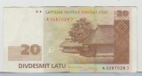 bnk bn Letonia 20 latu 2009 circulata