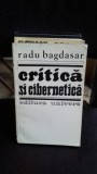 CRITICA SI CIBERNETICA - RADU BAGDASAR