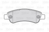VALEO 301892 FIRST set placute frana,frana disc
