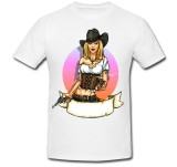 Cumpara ieftin Tricou &quot; Caowboy femeie &quot;