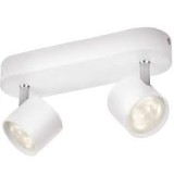 Cumpara ieftin Bara cu 2 spoturi LED Philips myLiving Star, 3W (35W), 330 lm