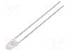 Dioda LED, 3mm, verde, 150...330mcd, 20mA, 2,1...2,5V, KINGBRIGHT ELECTRONIC - L-7104CGCK