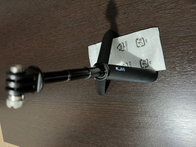 Maner telescopic + mini-trepied GoPro Shorty, Negru foto