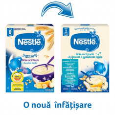 Cereale din grau cu 5 fructe Somn Usor +8 luni, 250g, Nestle