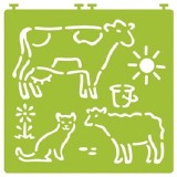 Desenez animale domestice &ndash; cu sabloane |