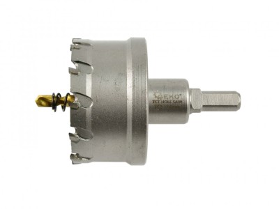 Carota pentru metal cu burghiu de ghidaj, 60 mm, Geko G39691 foto