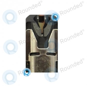HTC Desire X T328e Earjack, piesa de schimb neagra EARJ foto