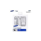 Incarcator retea cu Cablu de Date (ET-DQ11Y1WEGWW) MicroUSB 3.0 Samsung EP-TA10EWE, 2A (10W) alb Original Blister