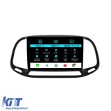 Navigatie Dedicata Fiat Doblo (2015-2019), 9Inch, 8Gb Ram, 256Gb Stocare, Carplay Performance AutoTuning, General