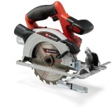 Fierastrau circular de mana pe acumulator Einhell TE-CS 18/165-1 Li - Solo, 18 V, tehnologia PXC, 4200 RPM, 165 mm x 20 mm lama taiere, 54 mm adancime