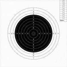 Set 100 Tinte Airsoft KSP 20x20cm