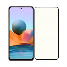 Folie Compatibila cu Xiaomi Redmi Note 10 Pro - 5D Full Glue Ceramic Glass Negru