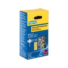 Rapid 5001433, set 500 de nituri high performance, ?4.0 x 10 mm foto