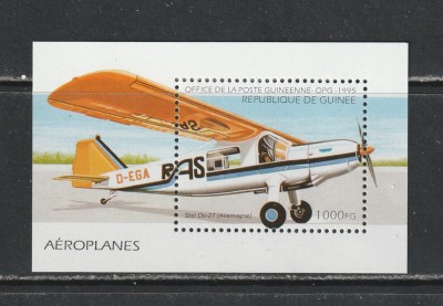 Guinea 1995 - Avioane S/S 1v MNH foto