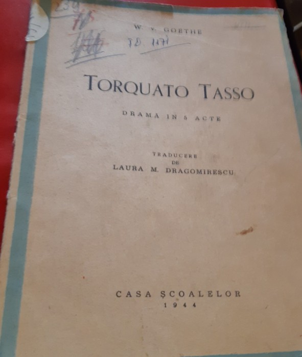 TORQUATO TASSO 1944 T