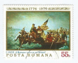 Romania, LP 904/1976, Bicentenarul Revolutiei Americane, eroare, obl.