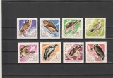 ROMANIA 1967 LP 643 PASARI DE PRADA SERIE MNH