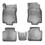 Set de 5 covorase cauciuc 3D stil tavita premium pentru Nissan X-TRAIL T32 din 2014, Recambo