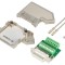 Conector D-Sub mamă 15 pini pe cablu