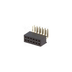 Conector 12 pini, seria {{Serie conector}}, pas pini 1,27mm, CONNFLY - DS1065-14-2*6S8BR