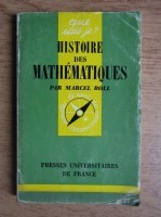 Histoire des mathematiques / Marcel Boll