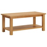 Cumpara ieftin Masuta de cafea, 90 x 45 x 40 cm, lemn masiv de stejar
