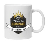 Cana alba personalizata &quot;Cel mai bun Cumnat&quot;, INOVATIX&reg;. 330ml, Oem