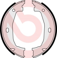 BREMBO S 06 510 ESSENTIAL LINE Set saboti frana de mana foto