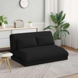 vidaXL Scaun de podea Negru 110 x 82 x 55 cm țesătură 42028204