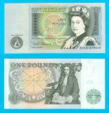 Marea Britanie (p#377) 1 Pound 1981 UNC &#039;Newton&#039; serie: BX62 379506