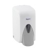 Dozator sapun lichid, Misavan, ABS, montaj suspendat, alb, 500 ml
