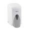 Dozator sapun lichid, Misavan, ABS, montaj suspendat, alb, 500 ml