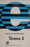 Teme 3 &ndash; Nicolae Manolescu (patata)