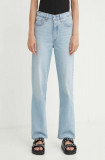Levi&#039;s jeansi RIBCAGE STRAIGHT femei high waist