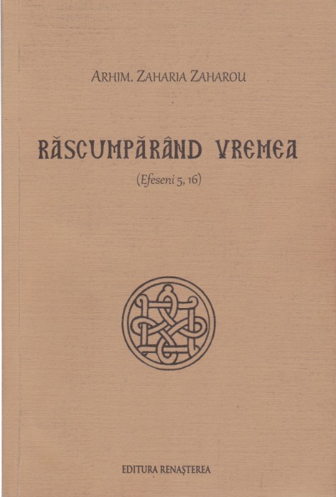 AS - ARHIM. ZAHARIA ZAHAROU - RASCUMPARAND VREMEA