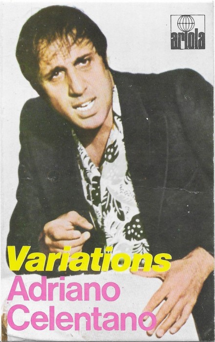 Casetă audio Adriano Celentano &lrm;&ndash; Variations, originală