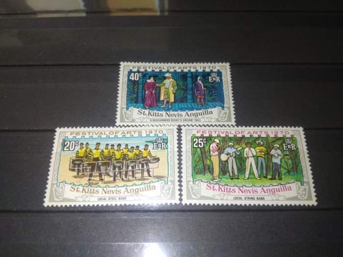 TIMBRE ST KITTS NEVIS ANGUILLA