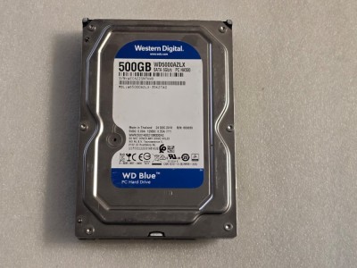 Hard disk desktop Western Digital WD Blue 3.5 500GB 32MB 7200rpm SATA3 (WD5000AZLX) foto