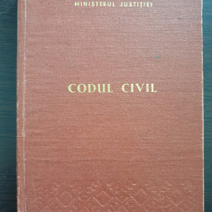 CODUL CIVIL 1981 - Republica Socialista Romania - Ministerul Justitiei