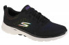 Pantofi pentru adidași Skechers Go Walk 6 - Vibrant Energy 124520-BKMT negru, 41