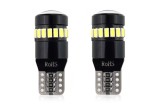 Set becuri auto cu LED CANBUS T10 W5W 19 SMD Alb 12V AVX-AM02446