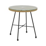 Cumpara ieftin Masă de cafea Rattan Acapulco, 50 x 50 cm