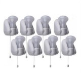 Set 8 mini-becuri LED fara fir si cu intrerupator,Handy Bulb LED