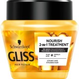 Tratament masca Gliss Oil Nutritive pentru par lung cu varfuri despicate, 300 ml