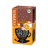 Ceai infuzie portocala si scortisoara Winter Eco, 40g, Cupper