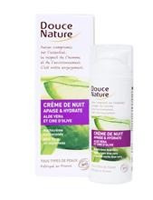 Crema Bio de Noapte Hidratanta cu Aloe Vera Douce Nature 50ml Cod: 7153 foto