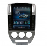 Navigatie Jeep Compass 2006-2011 AUTONAV Android GPS Dedicata, Model XPERT Memorie 128GB Stocare, 6GB DDR3 RAM, Display Vertical Stil Tesla 10&quot; Full-T